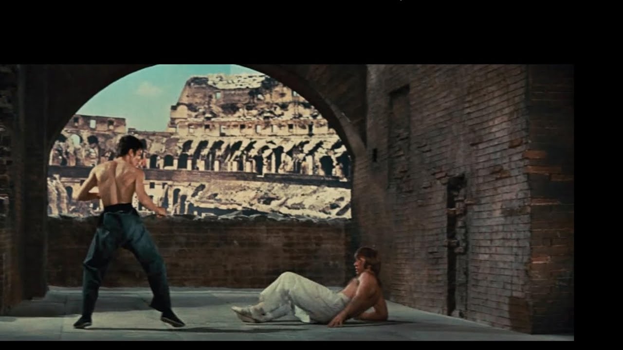 Review. The Way of the Dragon. Starring Bruce Lee & Chuck Norris 