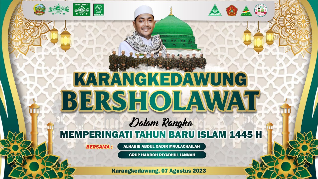 [LIVE] KARANGKEDAWUNG BERSHOLAWAT - TAHUN BARU ISLAM 1445 H - BERSAMA HABIB ABDUL QADIR MAULACHAILA