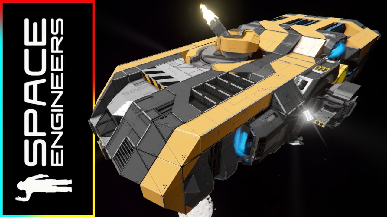Ионный истребитель-ретривер Mk II - Space Engineers