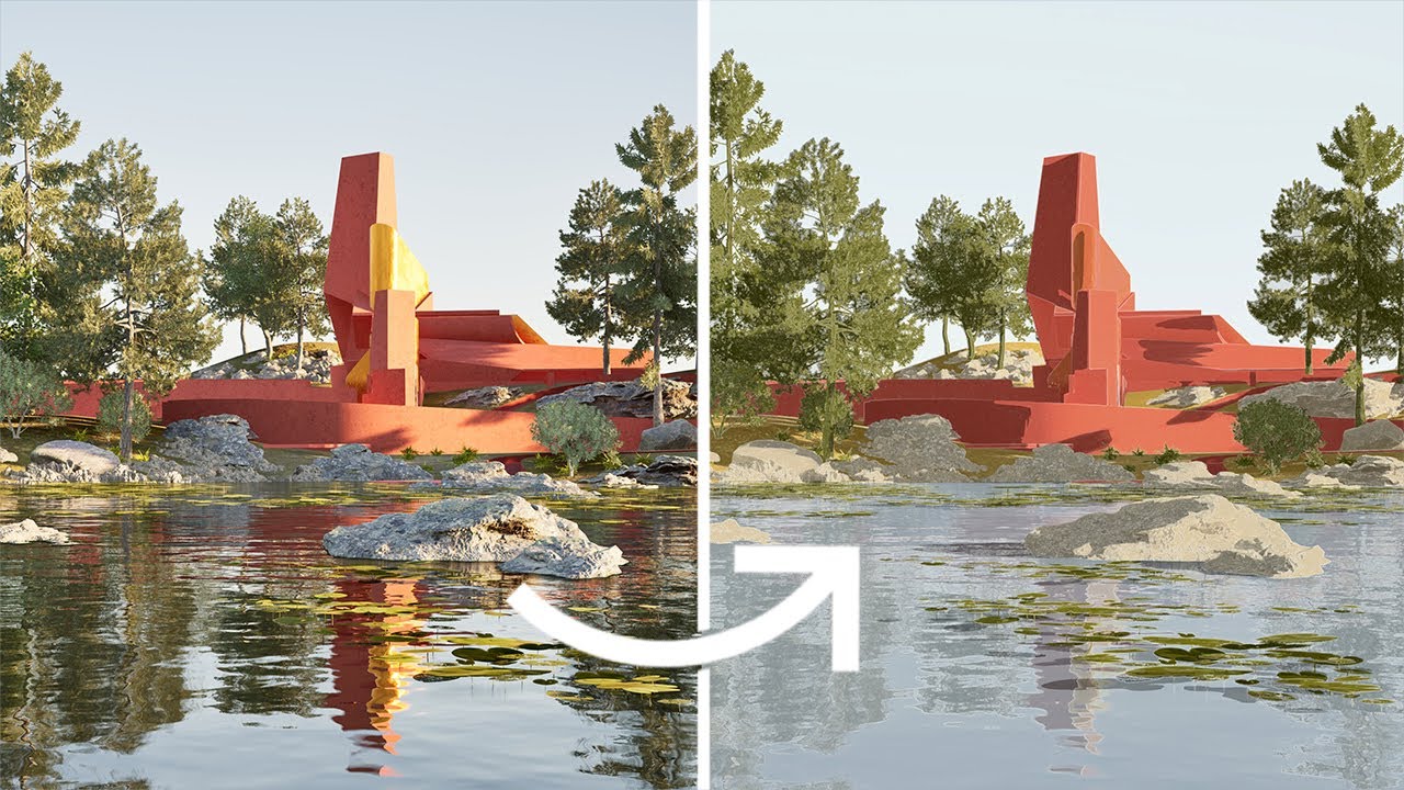 Cel-Shaded Render Effect from Twinmotion