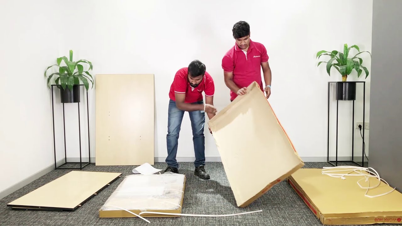 Featherlite Work Hub | Work from Home Table Installation | DIY