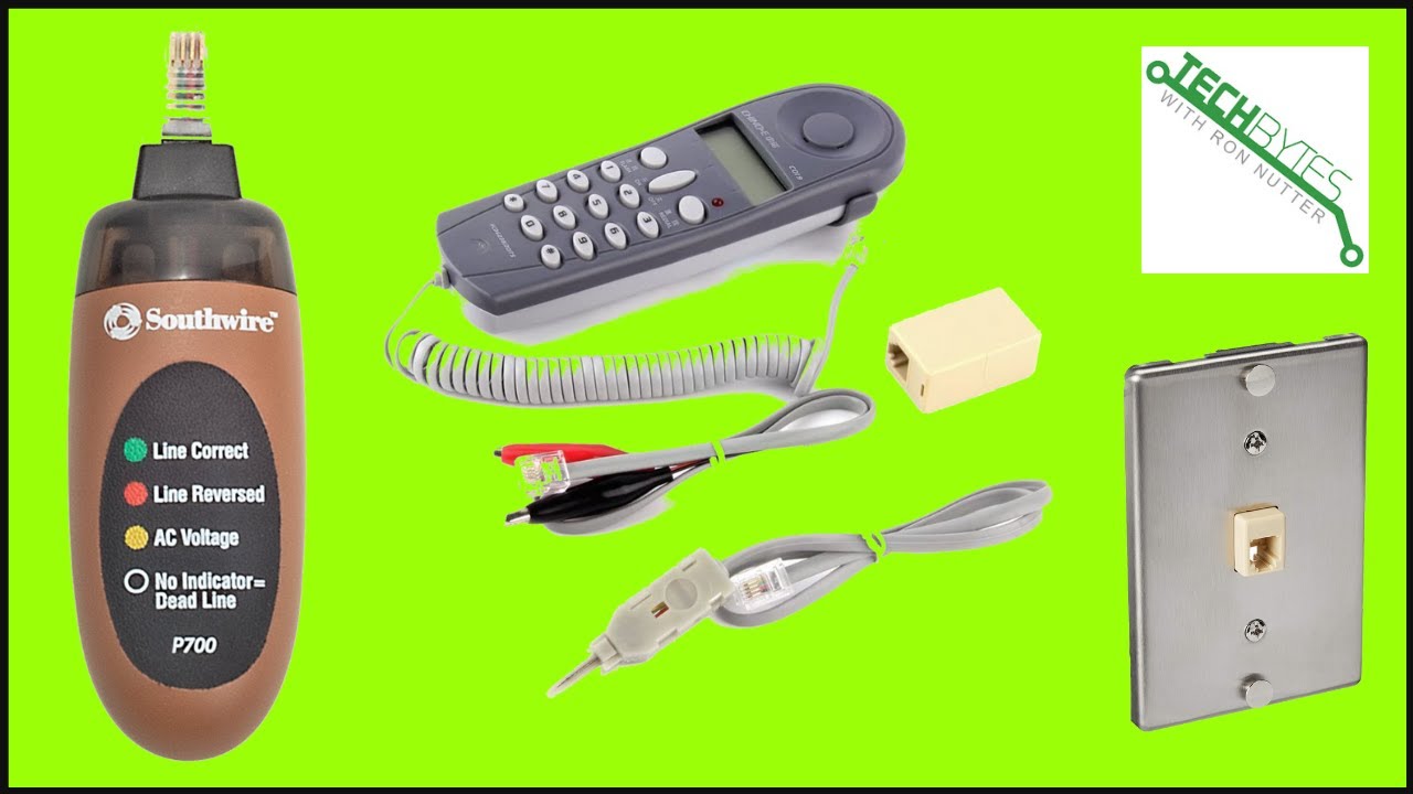 How to test the RJ11 phone jacks in your smarthome