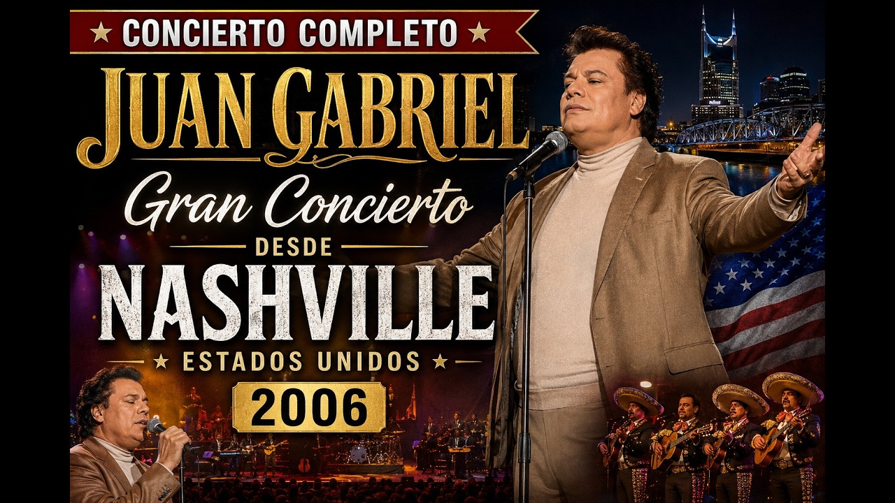 Juan Gabriel Gran Concierto Desde Nashville Estados Unidos 2006