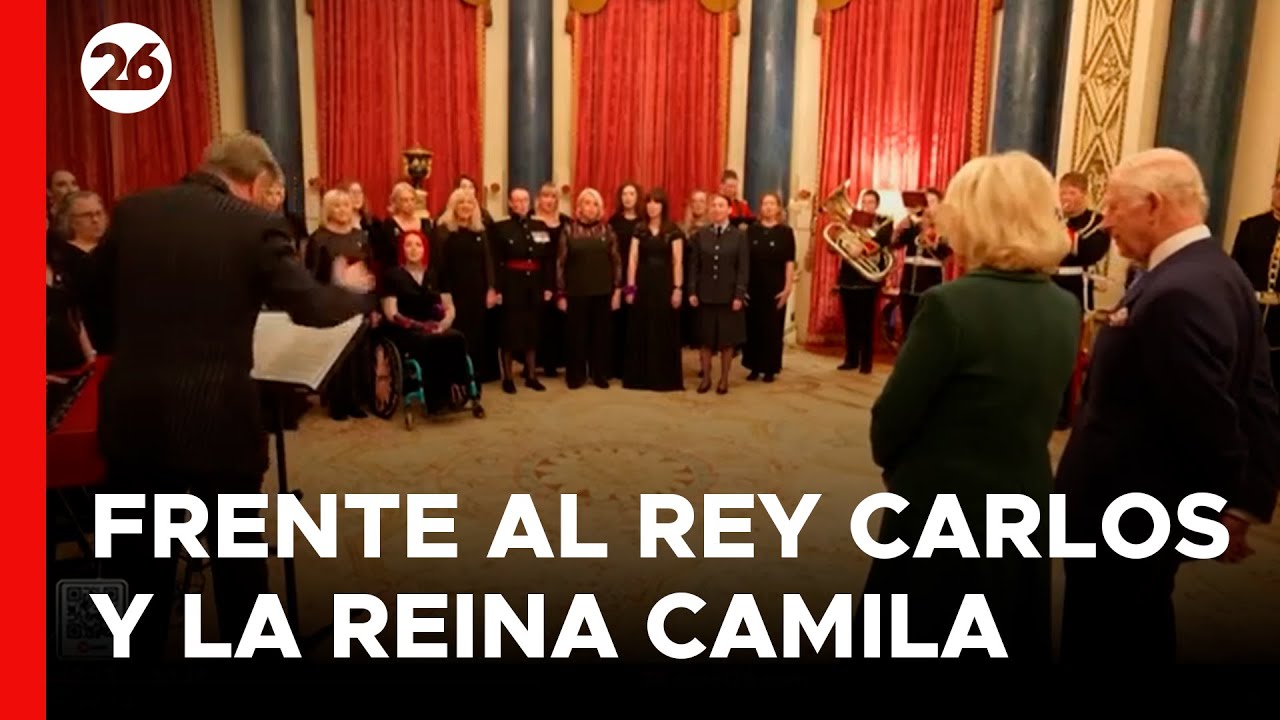 REINO UNIDO | El rey Carlos y la reina Camila disfrutaron de un coro navideño