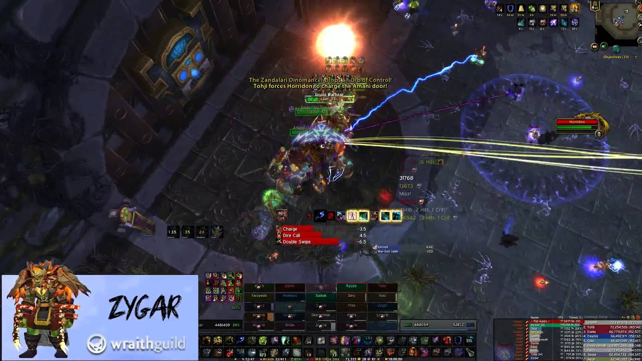 Horridon 25 HM Kill video - Live