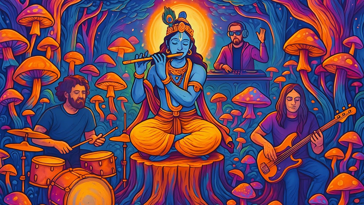 Hari Om – Flute × Psytrance × Dubstep Fusion | Divine Bass Vibes 2025 #psytrance #goatrance