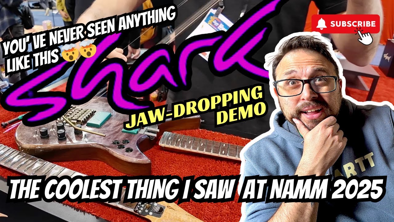 The COOLEST thing I saw at NAMM 2025 : Would you play this?