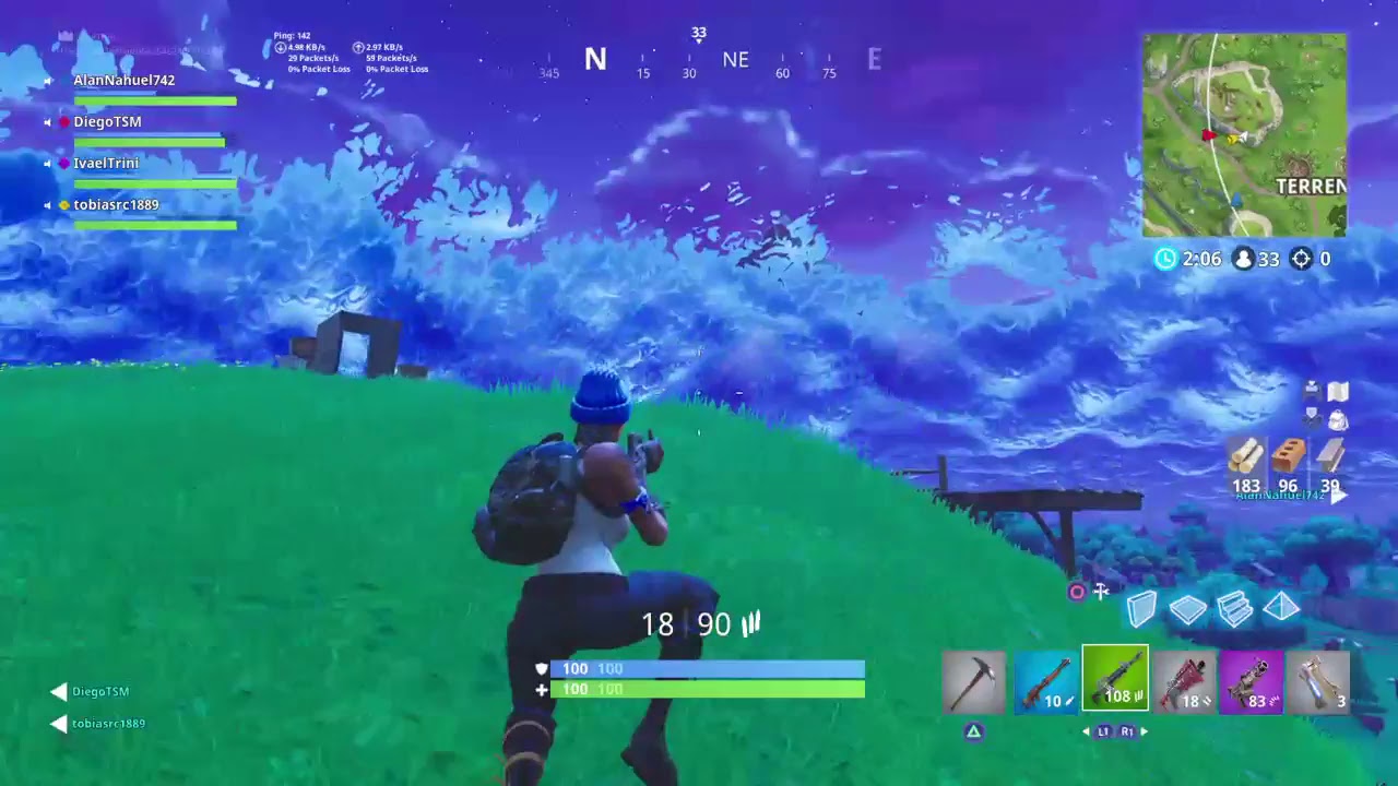 Sábado  Fortnite Battle Royale madrugada :B Ivan Trinidad