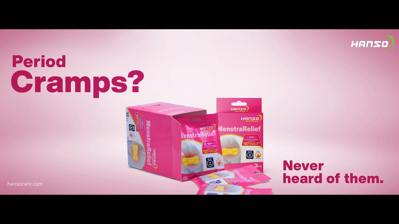 Hanso MenstraRelief | Period Pain Relief Heat Patches