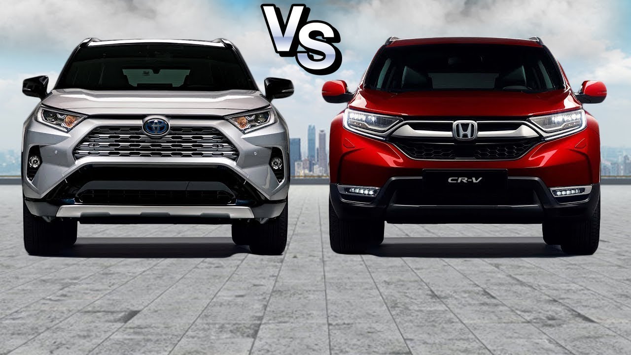 Войны кроссоверов: Toyota RAV4 2019 vs Honda CR V 2018