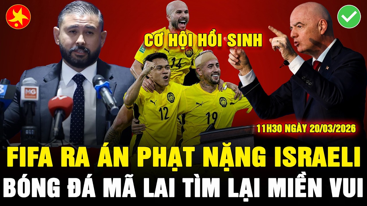 🔴FIFA TIẾP TỤC RA ÁN PHẠT, MALAYSIA LOAN TIN VUI, CƠ HỘI HỒI SINH CỰC MẠNH, MỤC TIÊU ASIAN CUP 2031