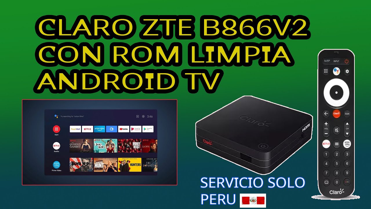 ZTE B866V2 DESPUES DE CAMBIO DE ROM LIMPIA ✔️✔️✔️