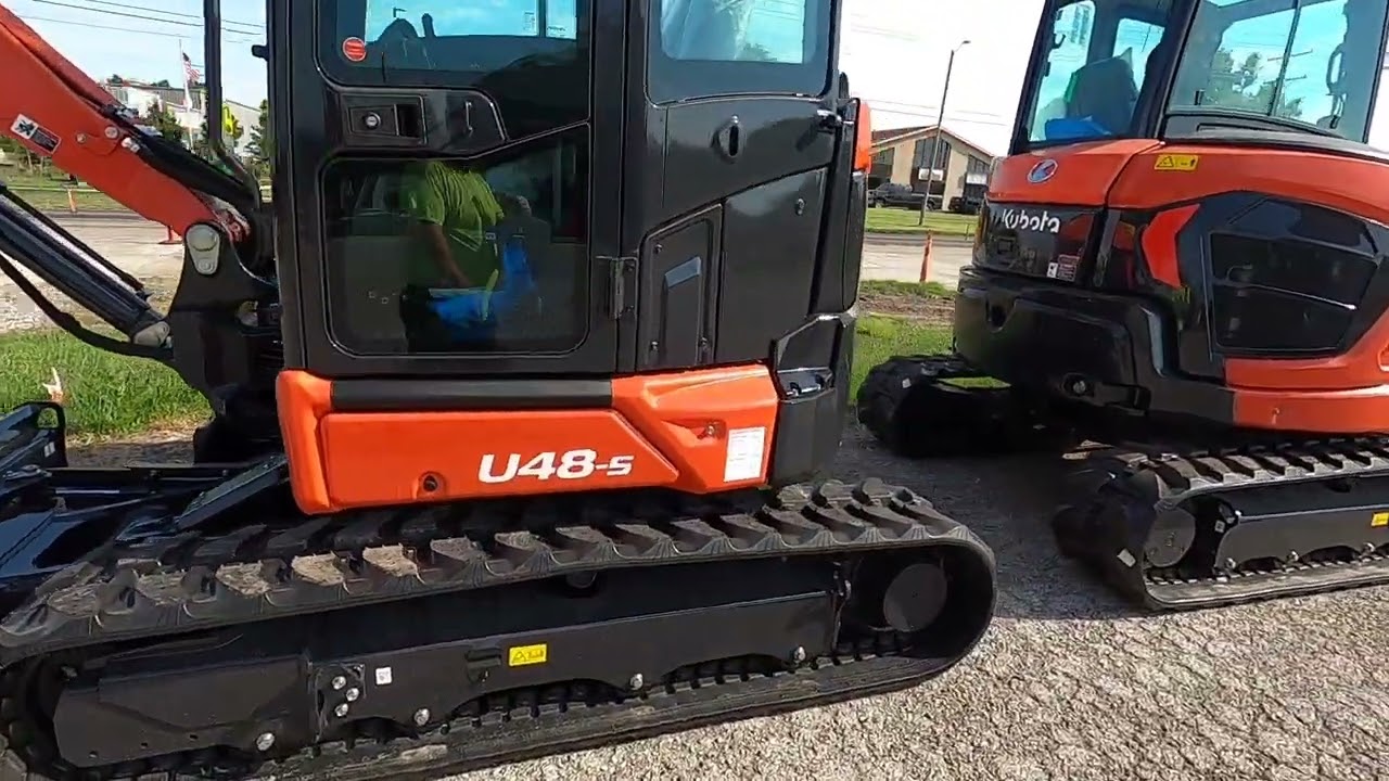 Checking out a New Kubota U48-5 Excavator