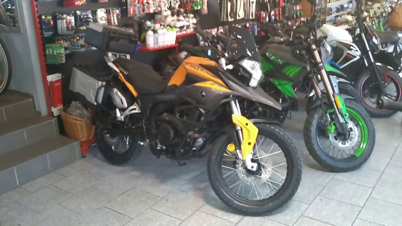 Mała przymiarka Romet ADV 250