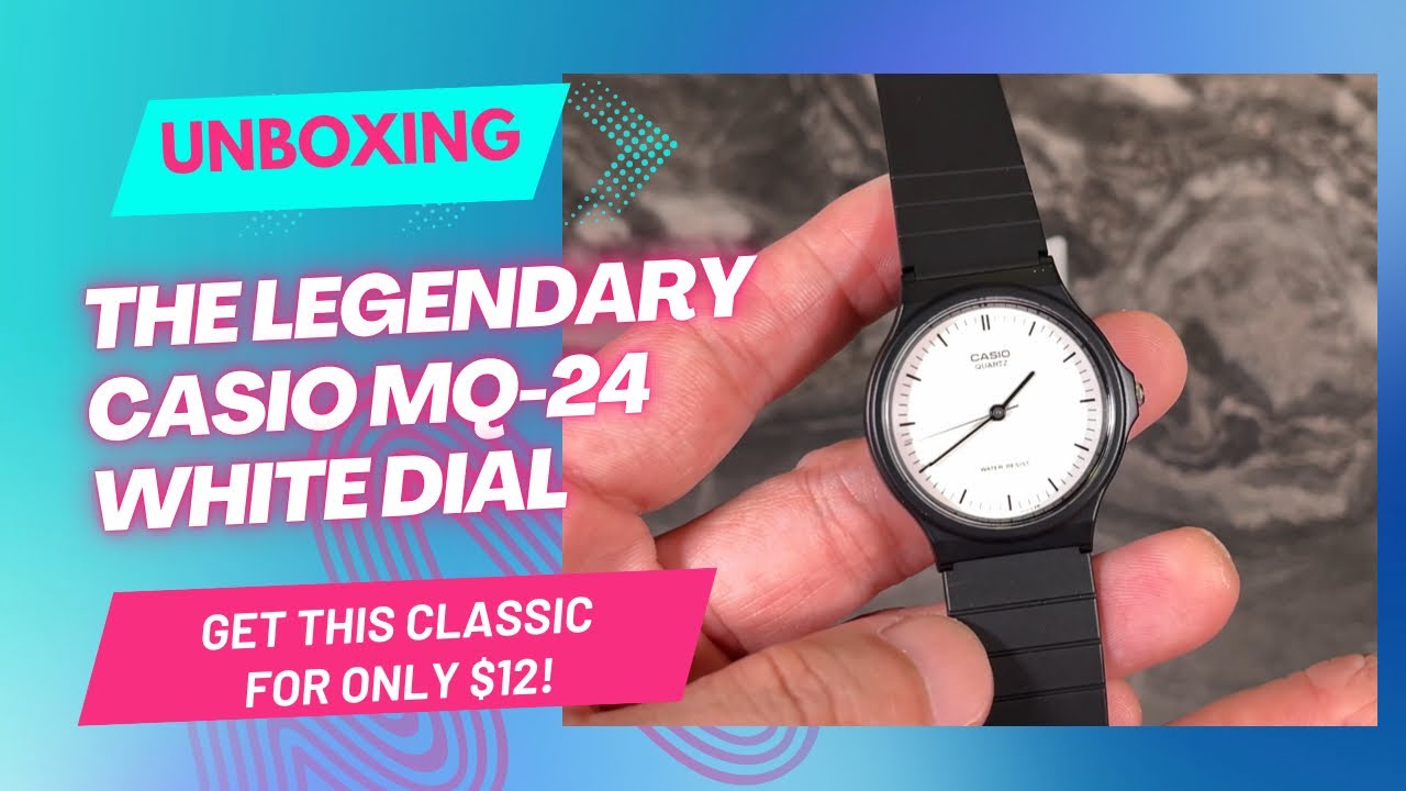 I bought this legendary watch for $12! Unboxing the Casio MQ-24