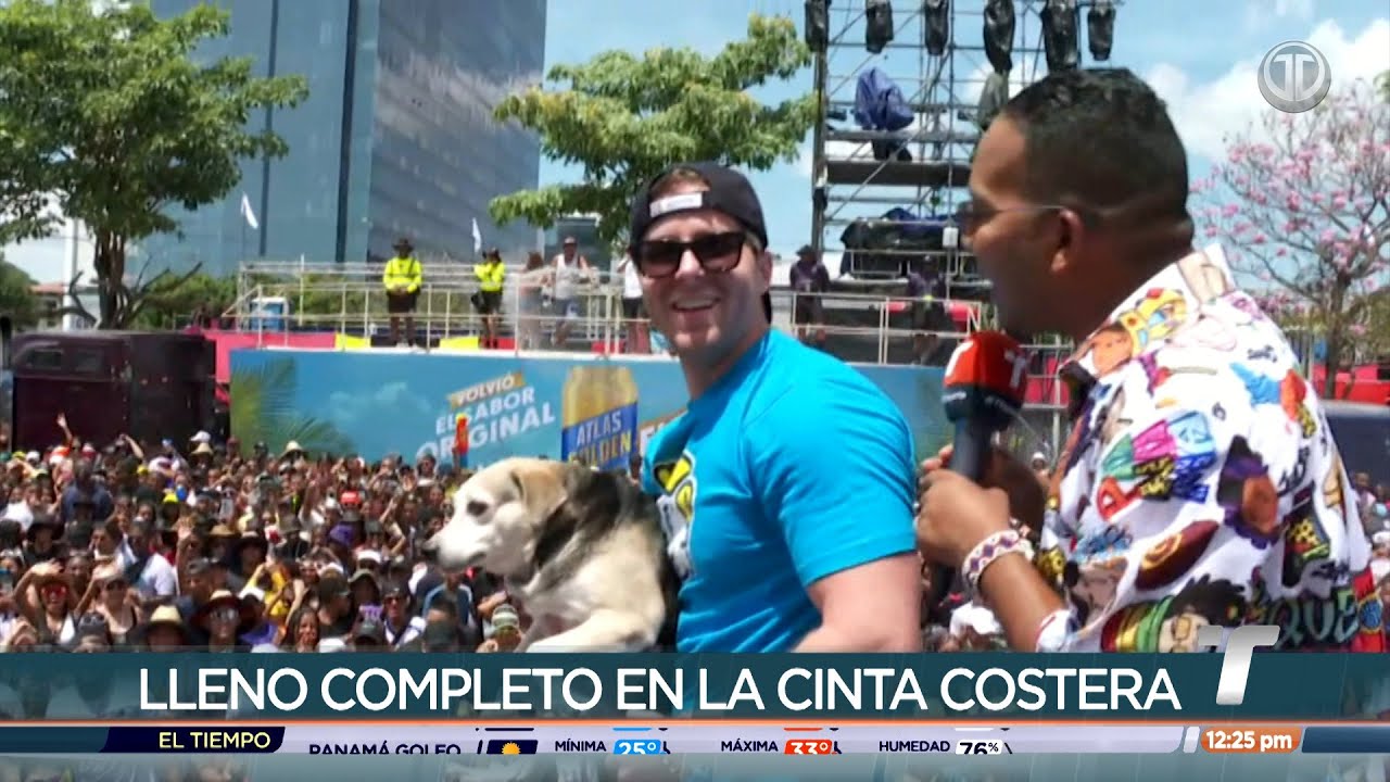 Alcalde Mizrachi destaca masiva asistencia de personas al Festival Carnavalístico