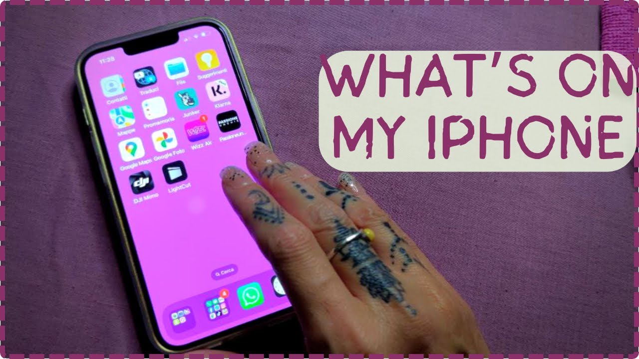 Asmr Ita // What’s on my iphone 📲 Video Richiesta 😘