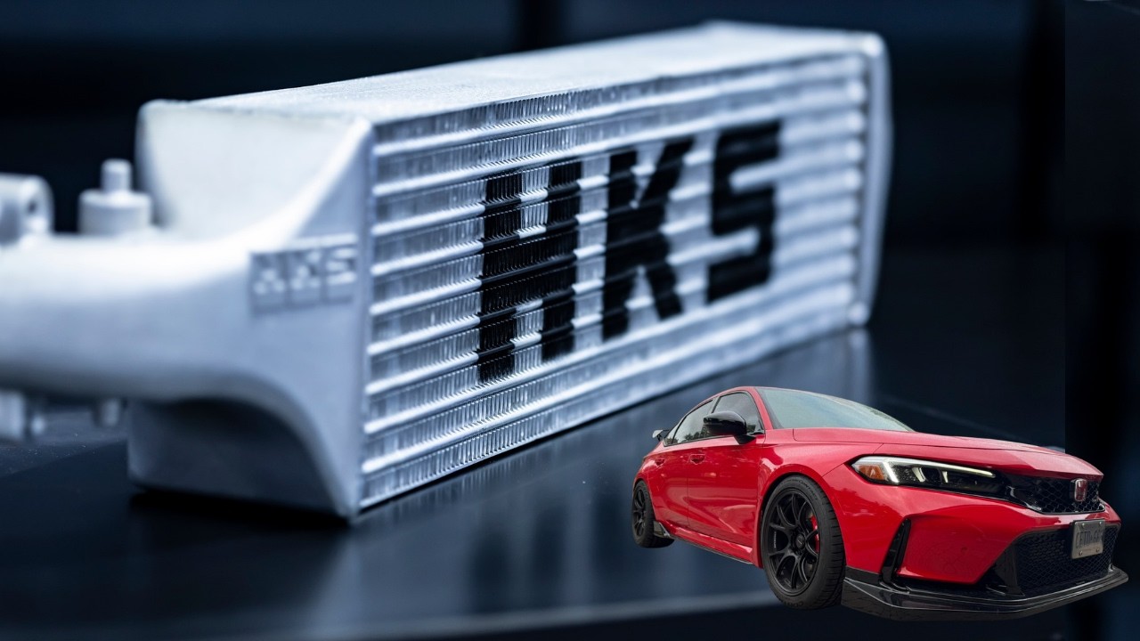 Установка комплекта интеркулера HKS на Honda Civic Type R FL5 2023 года выпуска и старше, Acura I...