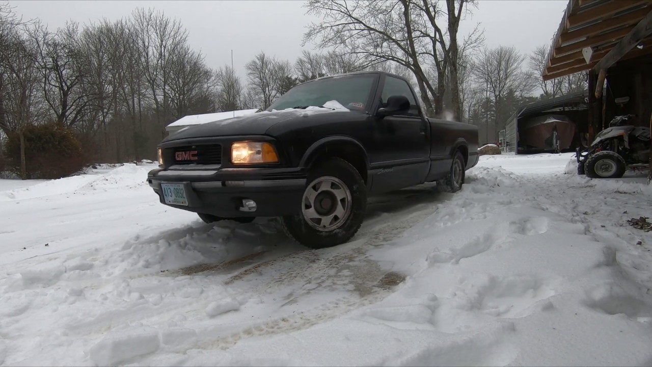 THE S10 CANT HANDLE THE SNOW??? (gmc Sonoma)