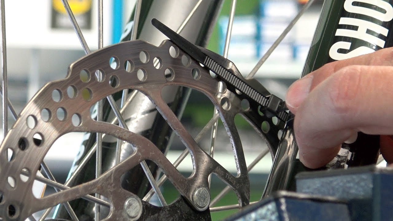 COME RADDRIZZARE IL DISCO FRENO STORTO DELLA MTB