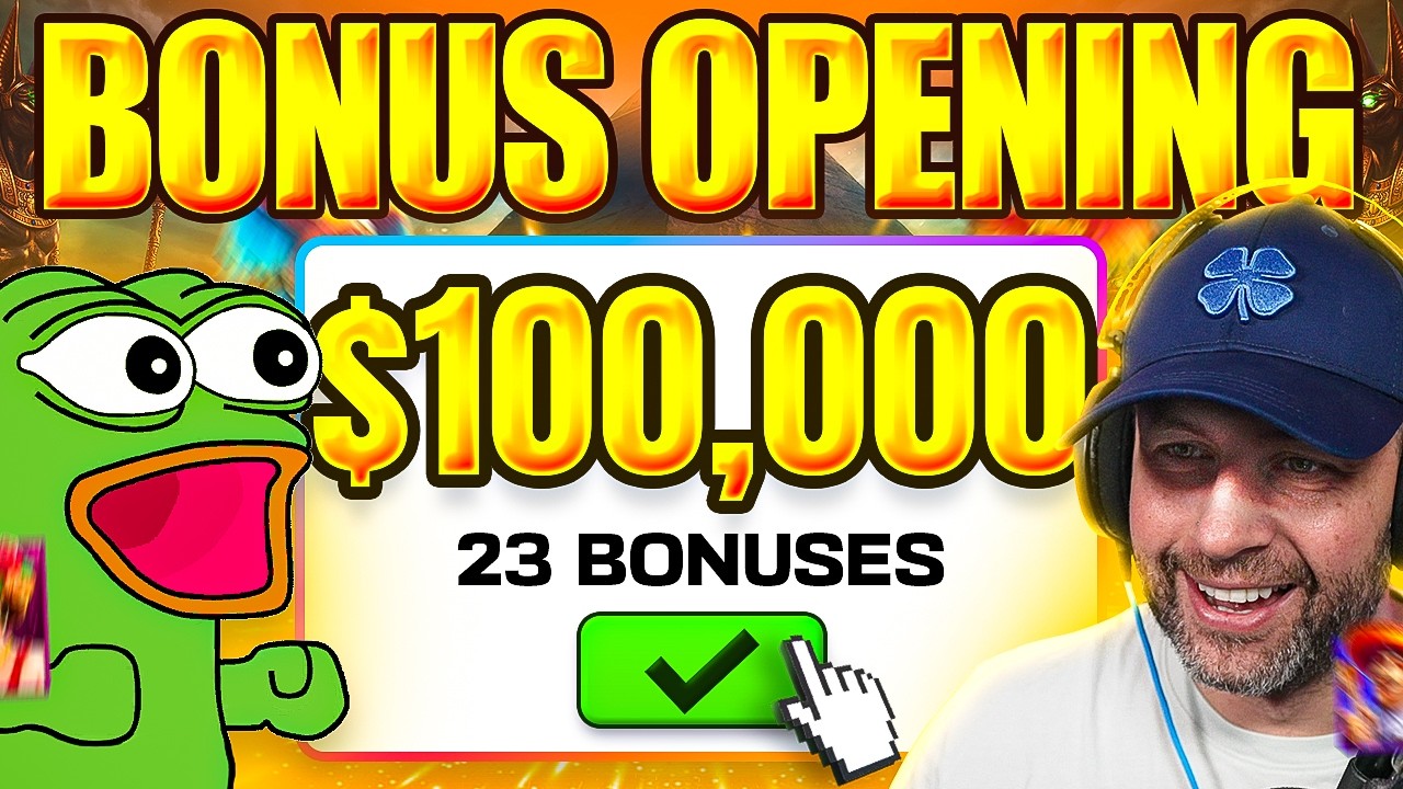 THIS WAS a MIRACLE of a BONUS OPENING - 23 DIFFERENT SLOTS!!