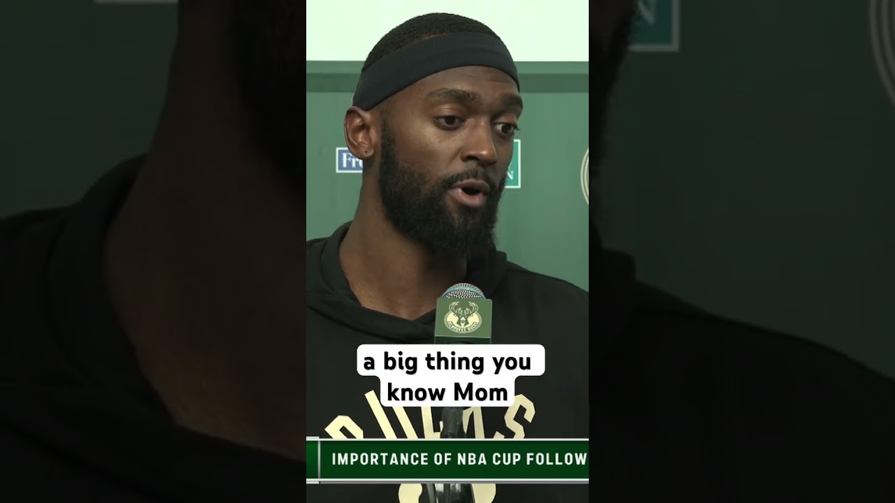 Bobby Portis took care of his mom after the 2024 NBA Cup 🥹
