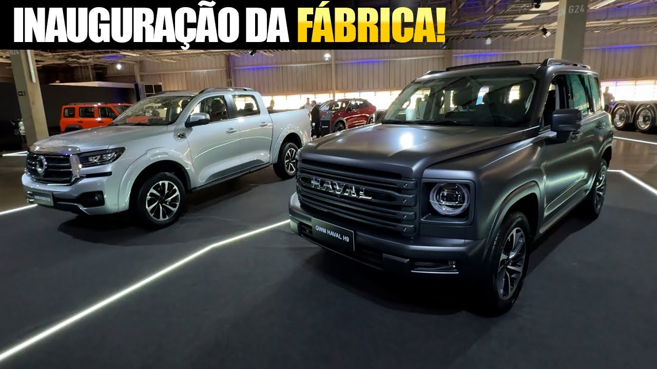 O GWM HAVAL H9 E A POER P30 VÃO COMEÇAR A SER FABRICADOS AQUI NO BRASIL!!