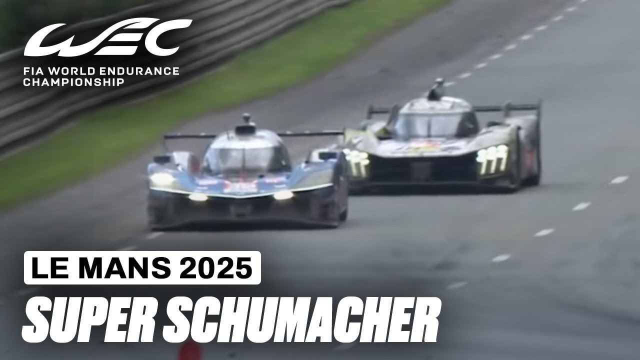 Mick Schumacher's Brilliant Overtake Regains Place! | 24 Hour Le Mans 2025 | FIA WEC