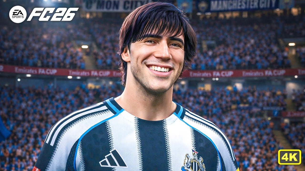 EA FC26 - Newcastle United Vs Manchester City FA Cup | PS5 4k Gameplay 