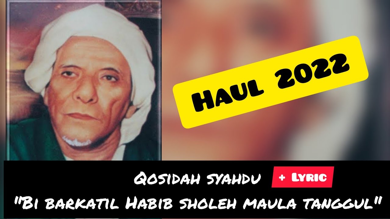 Qasidah Bibarkati Habib Sholeh Maula Tanggul (Lirik Indonesia)