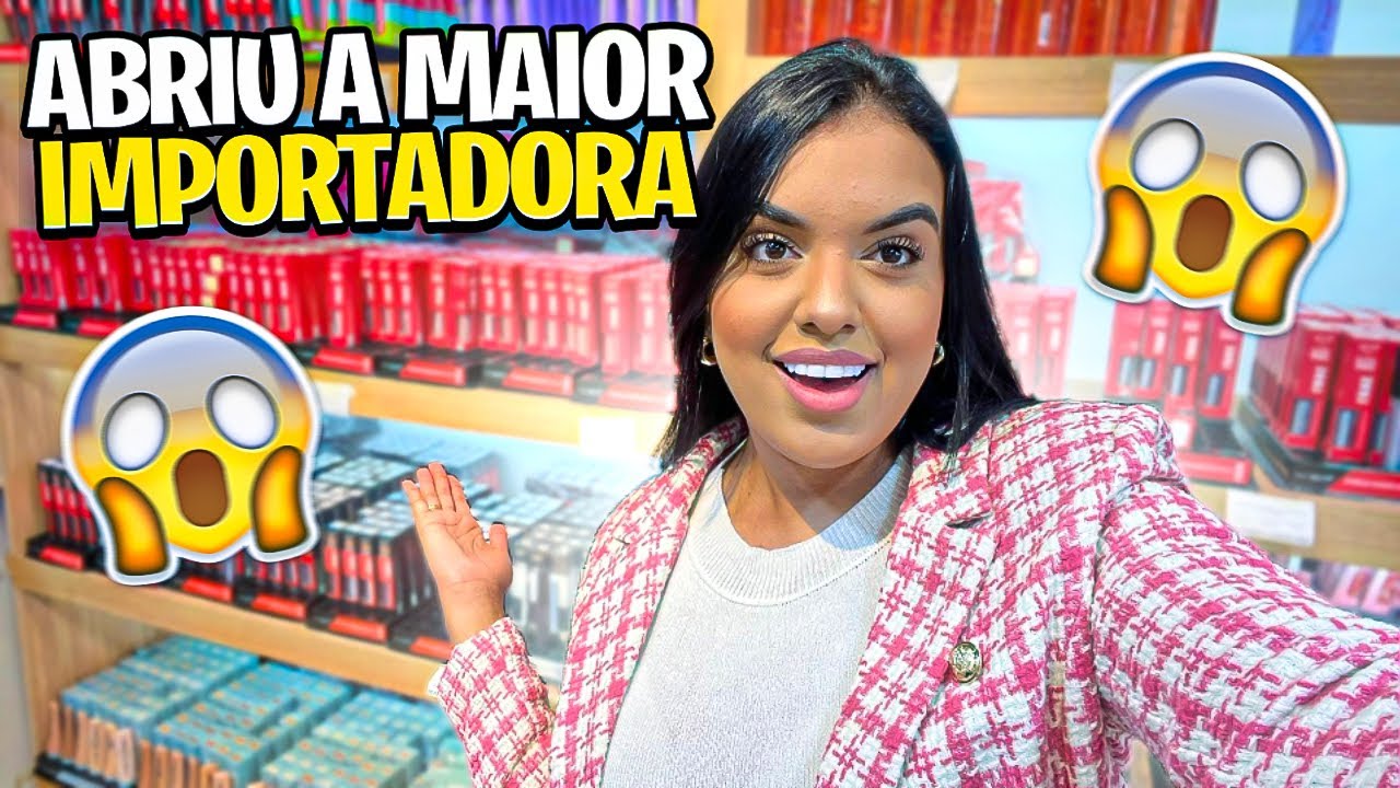 FUI NA NOVA MAIOR IMPORTADORA DE MAQUIAGEM DO BRÁS | BUSCA BUSCA MAKE | BARATO DEMAIS