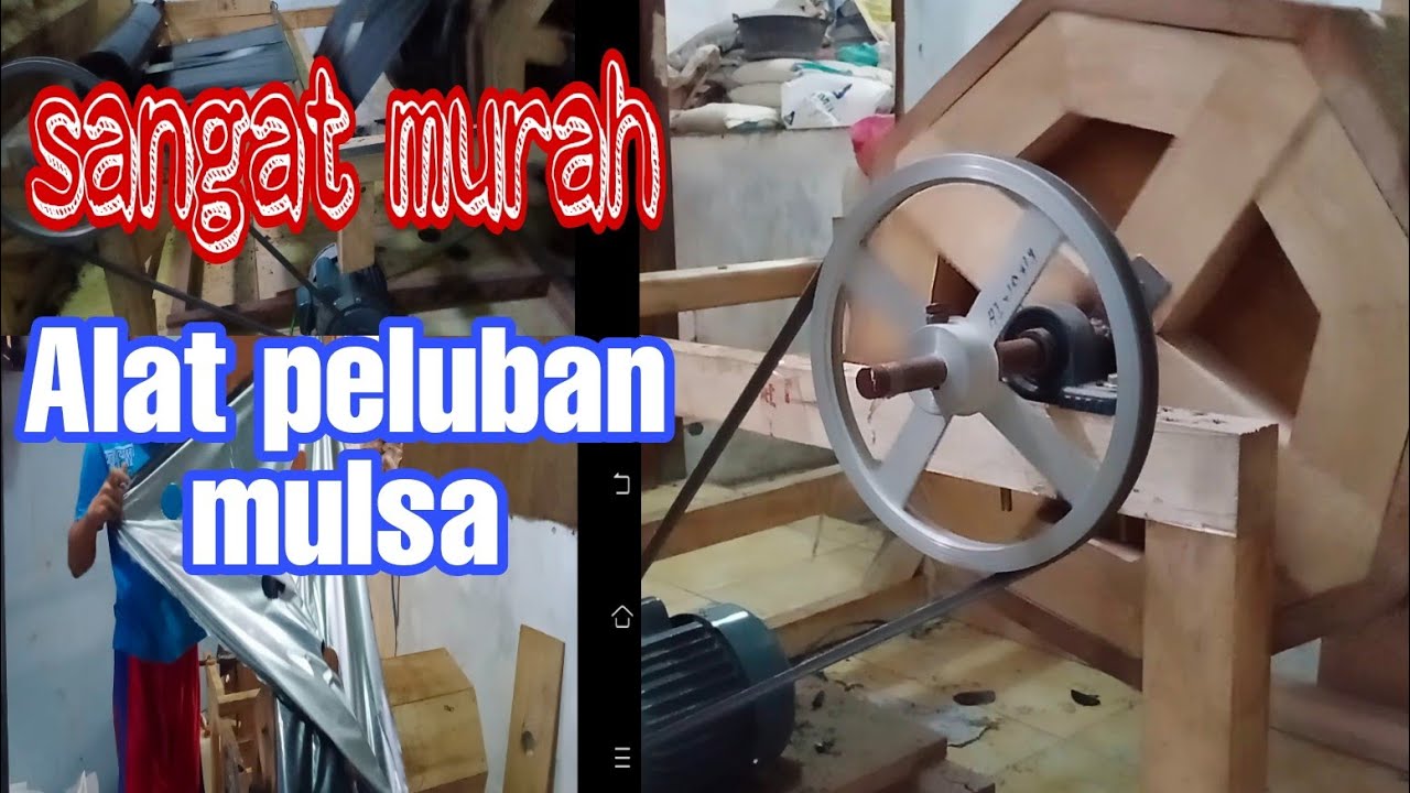 Alat pelubang mulsa
