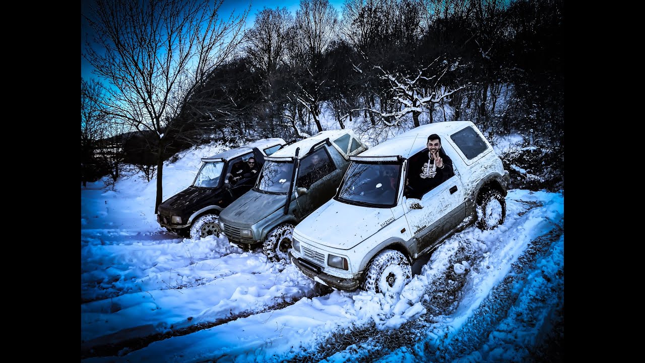 Let's do this!(Ελα ναι έλα ναι) offroad trip at midia snowfall!