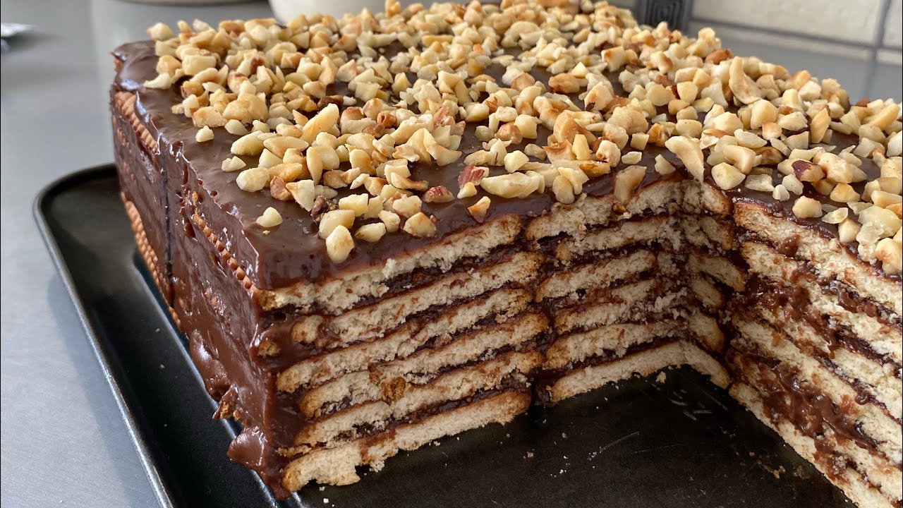 Gâteau petit lu au chocolat