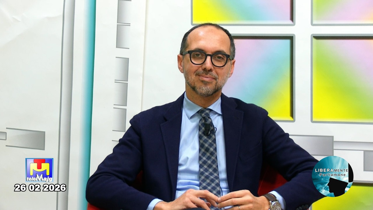 Liberamente Parliamone 26 02 2026 ospite Vincenzo Casone sindaco Santeramo in Colle