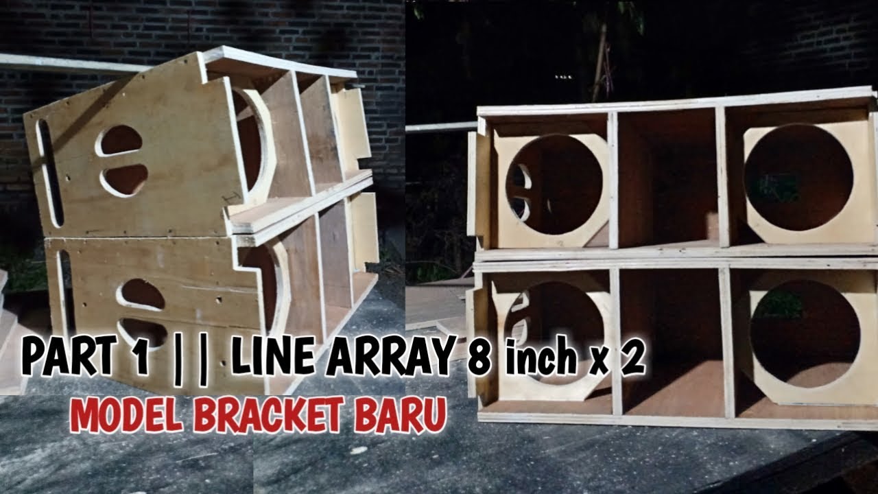 PART 1 || LINE ARRAY 8 inch double