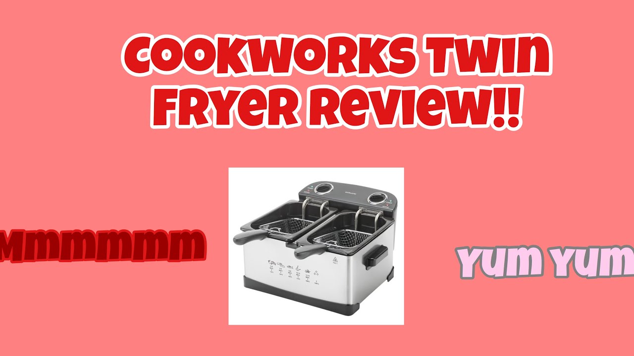 Cookworks Twin Professional Fryer Review!! Can it cook up a storm??