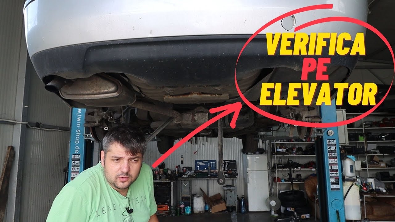 VERIFICAREA pe ELEVATOR -  cea mai eficienta metoda de verificare a unei masini