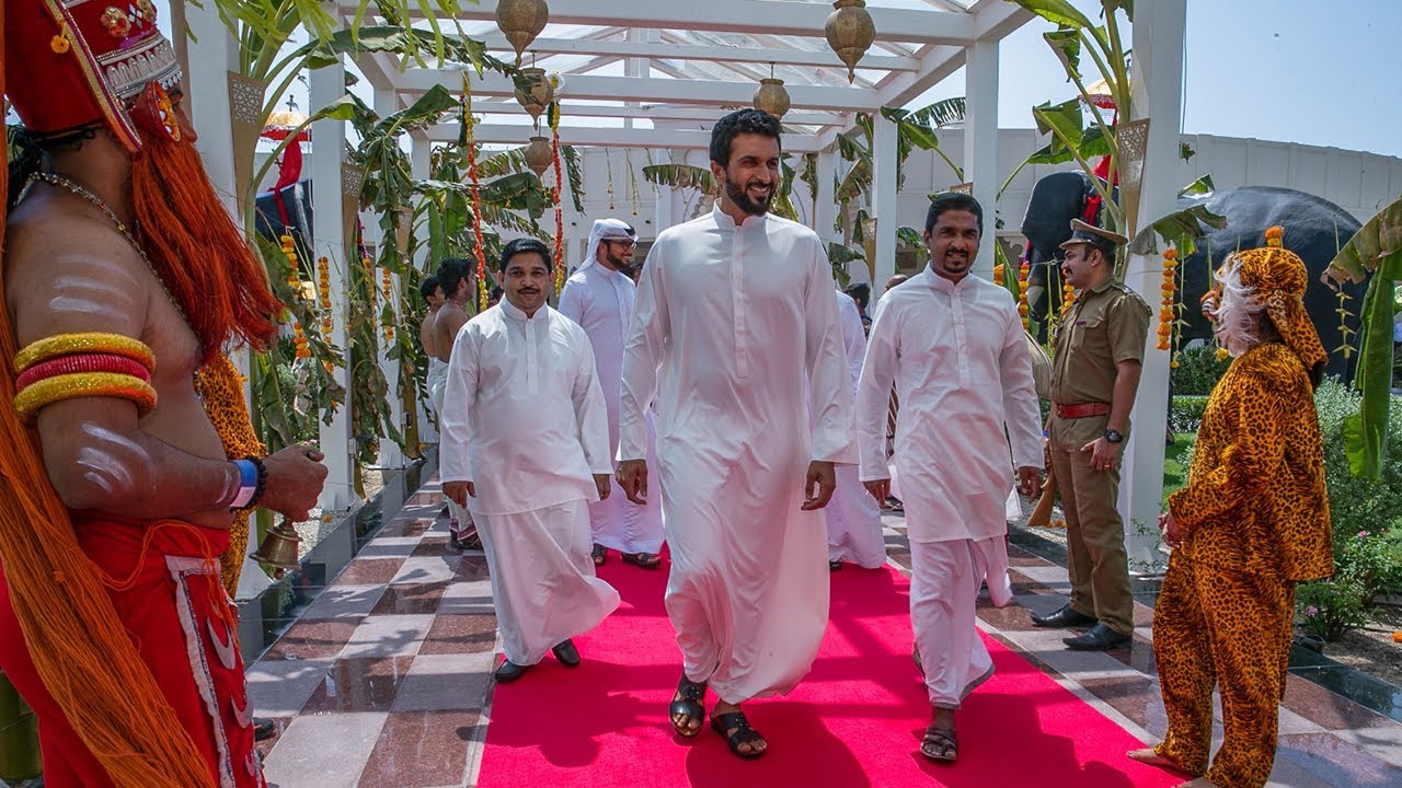 ONAM WITH PRINCE | HH Shaikh Nasser celebrates Kerala's Onam Festival
