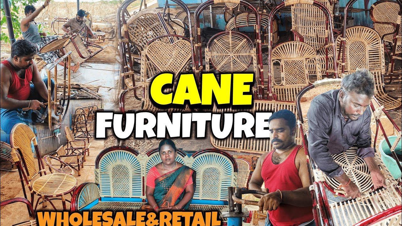 அதிக பலன் நிறைந்த பெரம்பு பர்னிச்சர்|Cane furniture shop|wholesale&Retail|Xploring✨