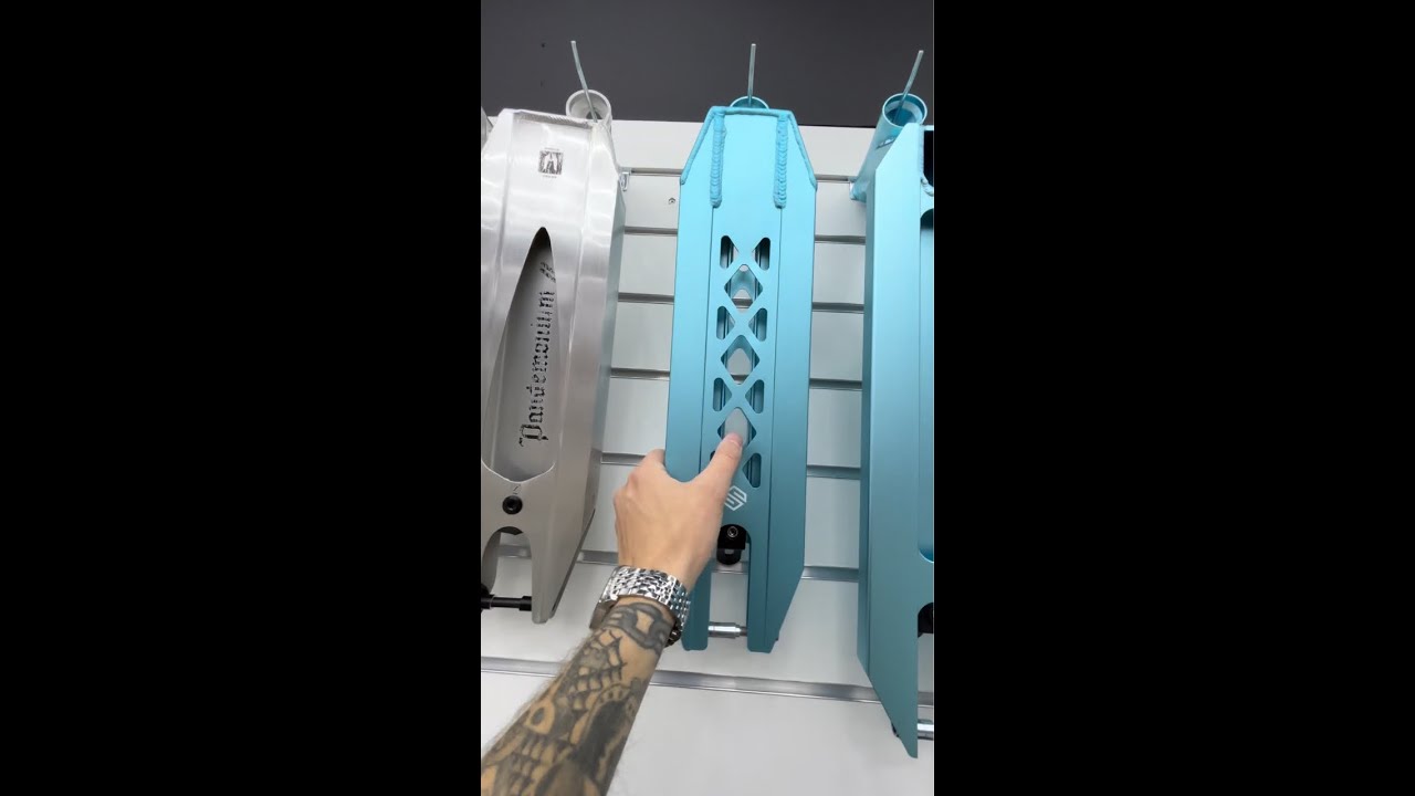 Custom Blue and Black Stunt Scooter 👀