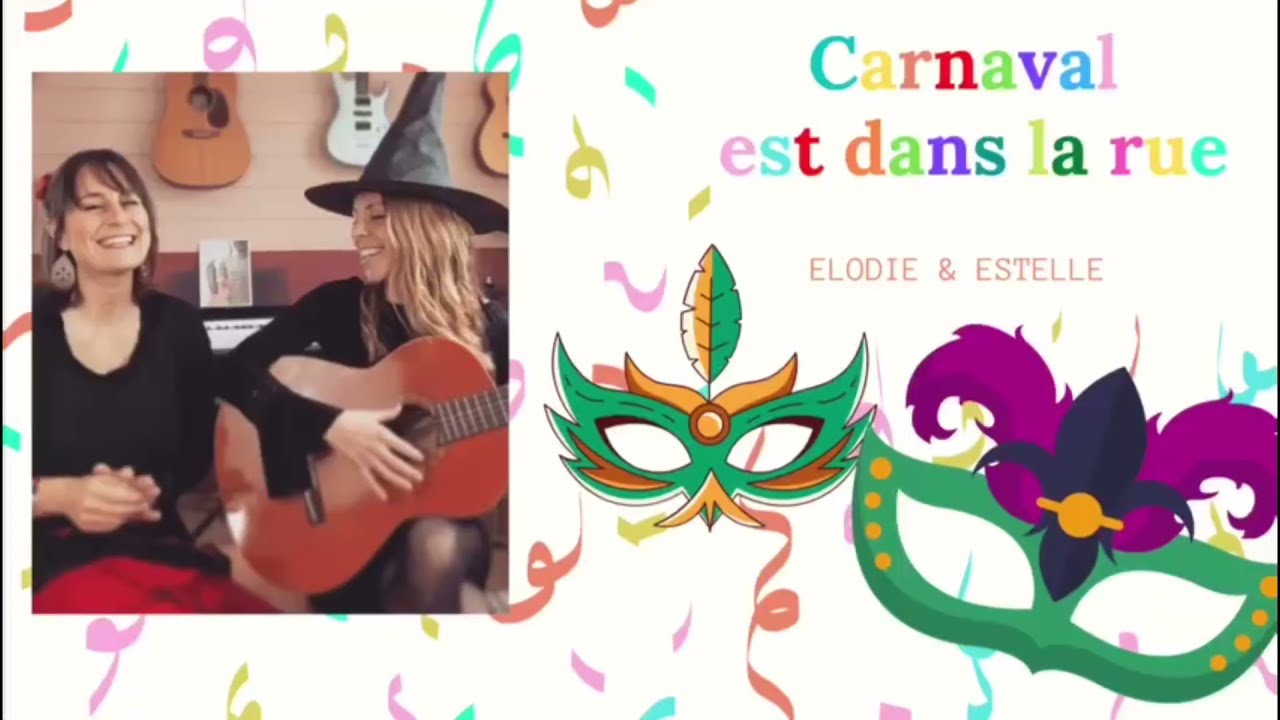 Carnaval est dans la rue, chanson de carnaval sign&eacute;e LSF - &eacute;veil musical