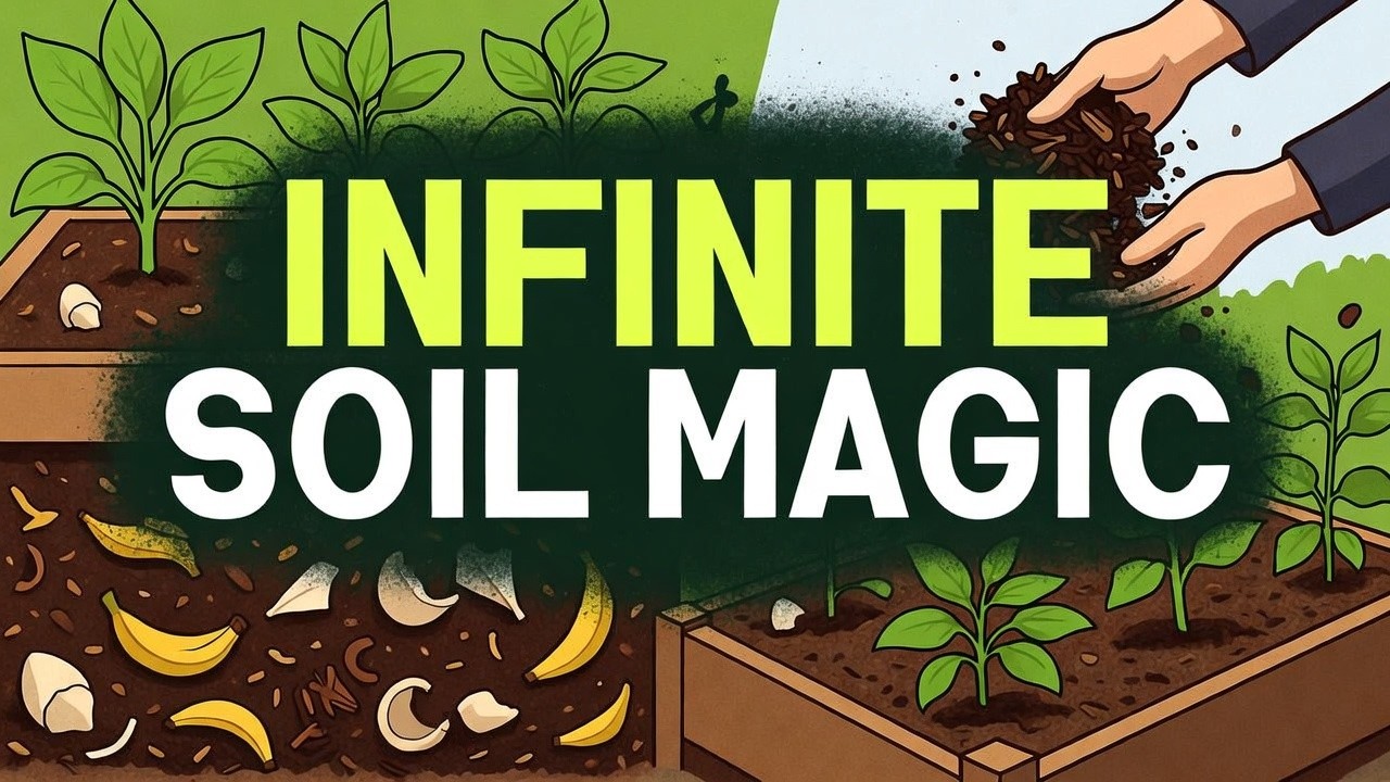 Stop Buying Soil! One Layer in Your Raised Bed Makes Infinite Dirt