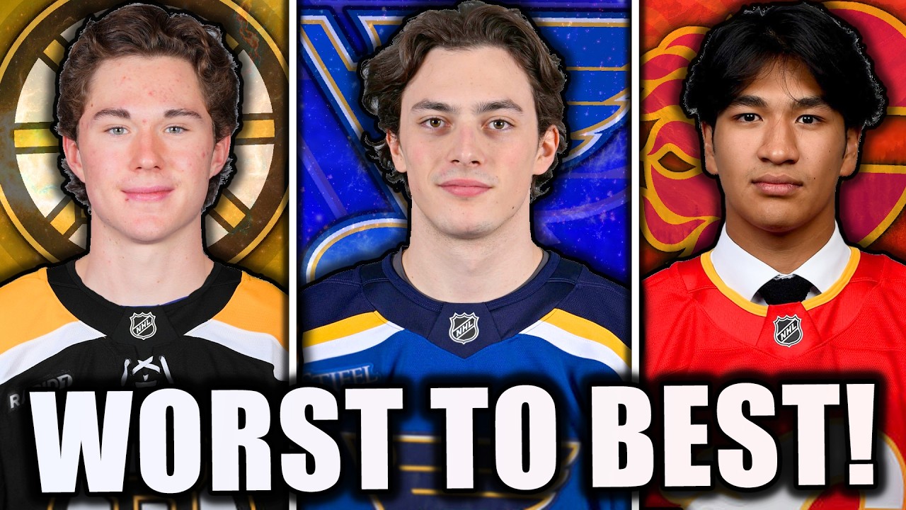 RANKING EVERY NHL PROSPECT POOL, WORST TO BEST!