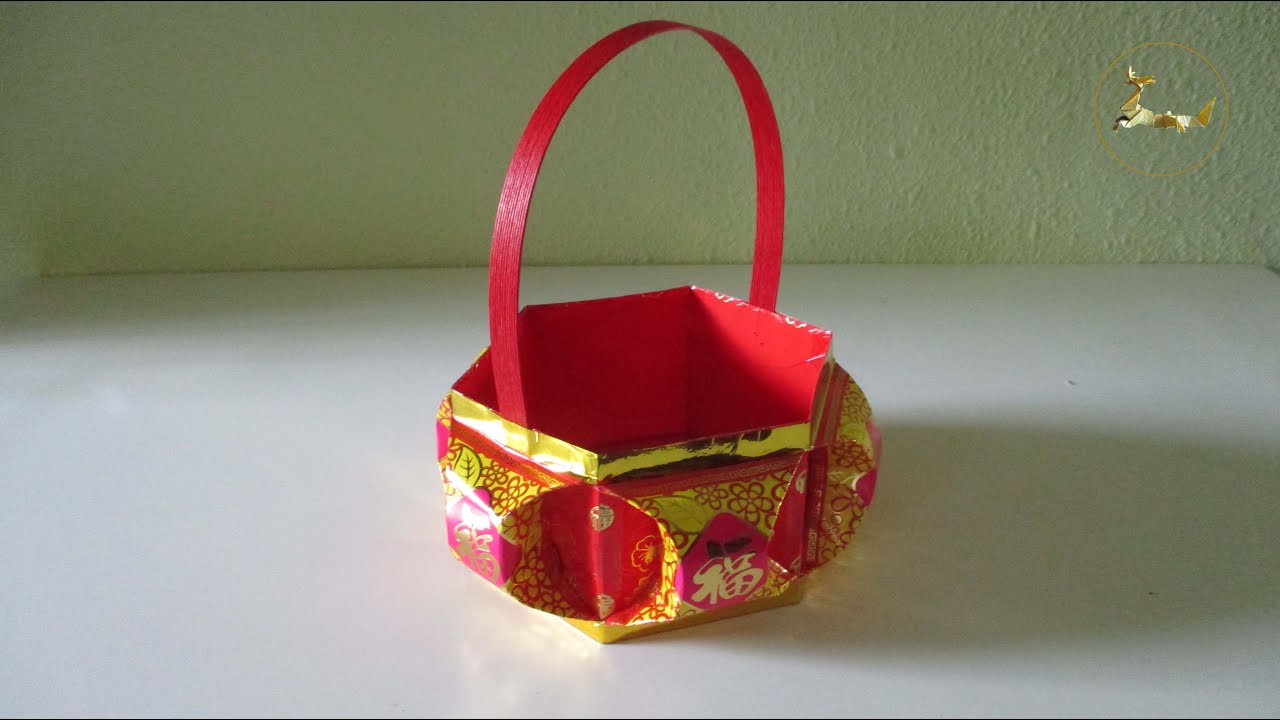 Hongbao Candy Basket - CNY Tutorial No. 138