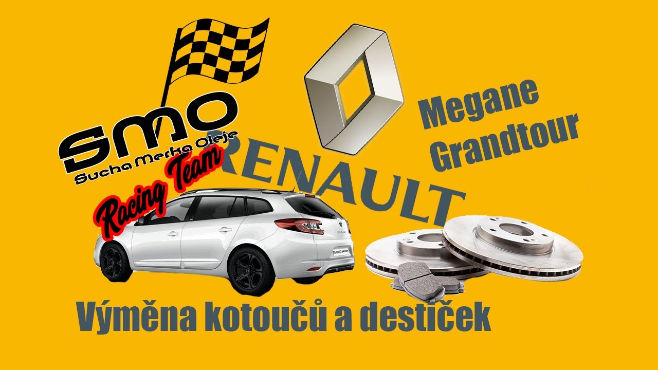 Výměna kotoučů a destiček | Renault Megane Grandtour