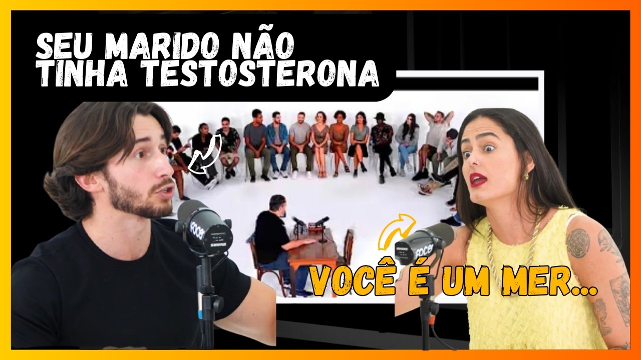 1 x 30 - Machista detona feminista: Seu marido n&atilde;o tinha testosterona. Sabe o que ela respondeu?