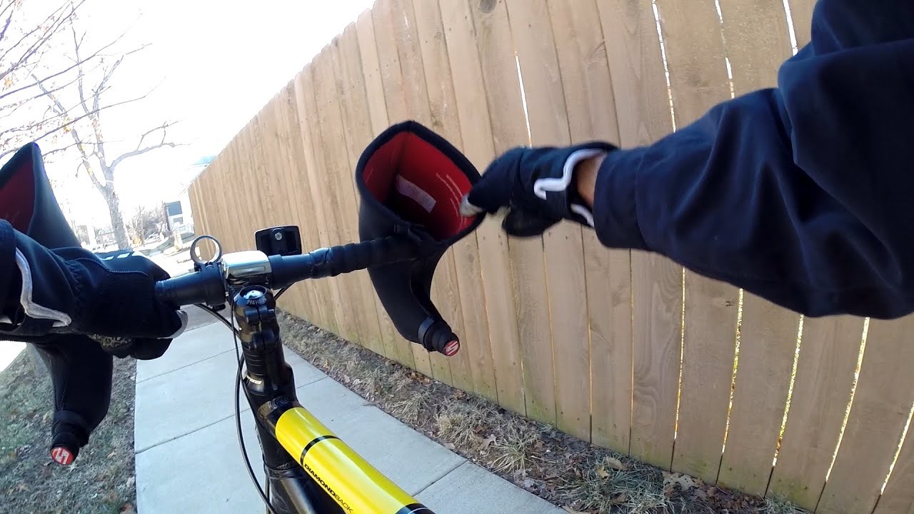 Bar Mitts Product Review - Winter Cycling Commute Bike Blogger