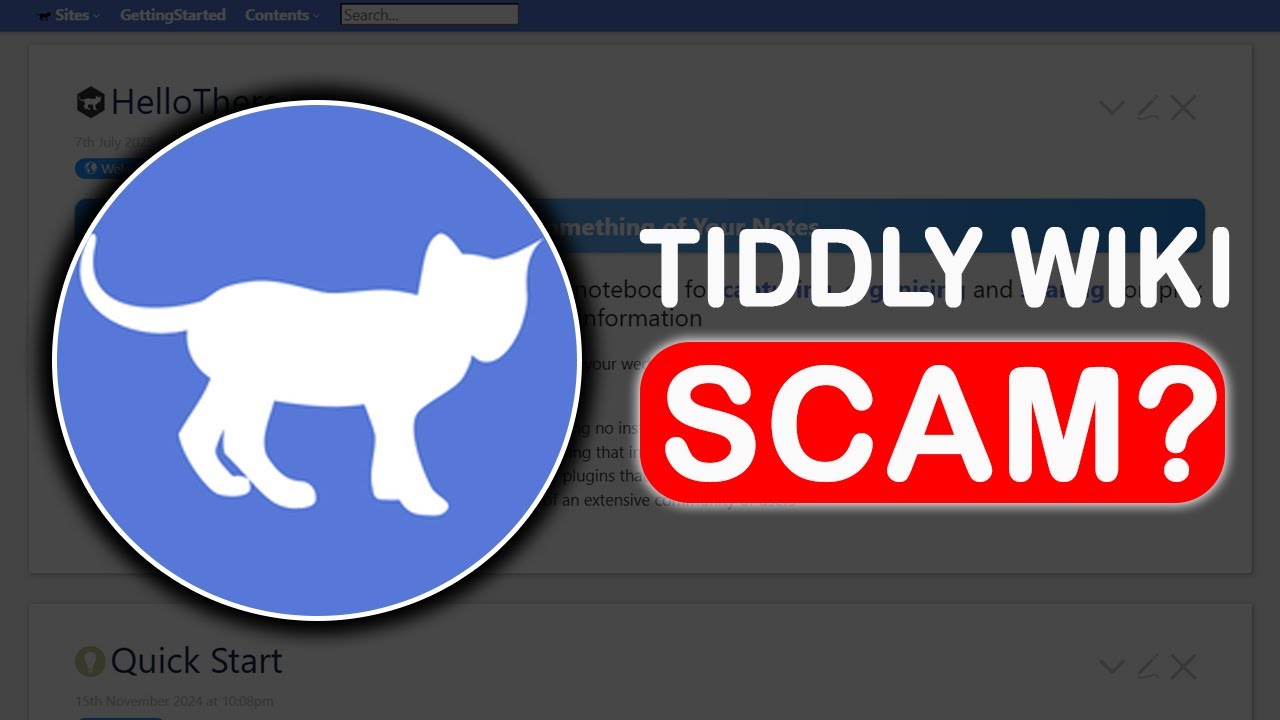 Unleashing TiddlyWiki: The Ultimate Personal Wiki Review!