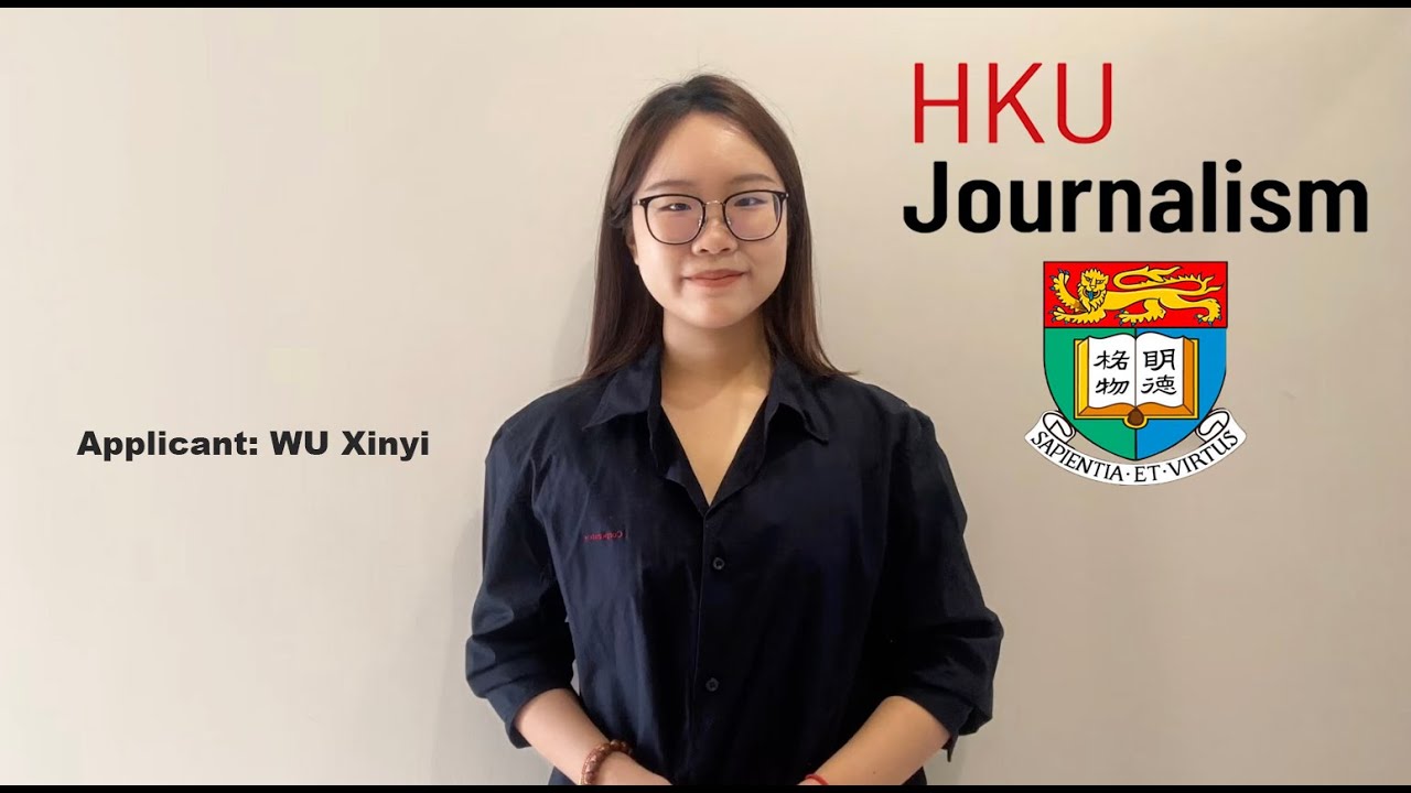 Applicant's Video for Journalism Programme